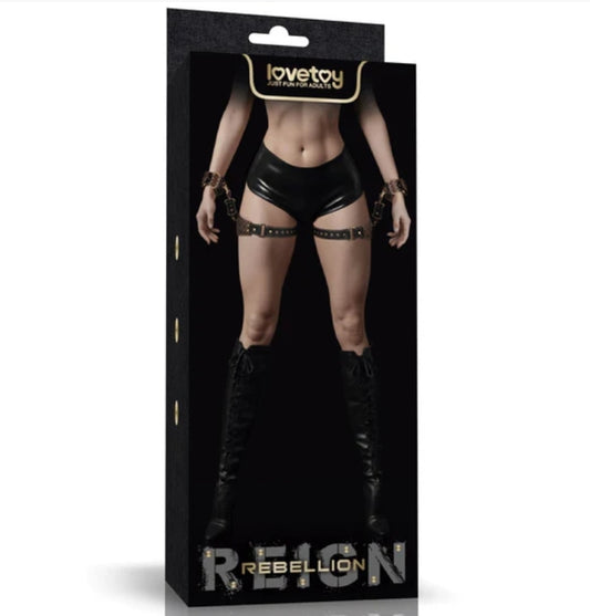 เซ็ตปลอกรัดต้นขา Rebellion Reign Thigh Cuffs Set อุปกรณ์ BDSM พรีเมียม | LordToys
