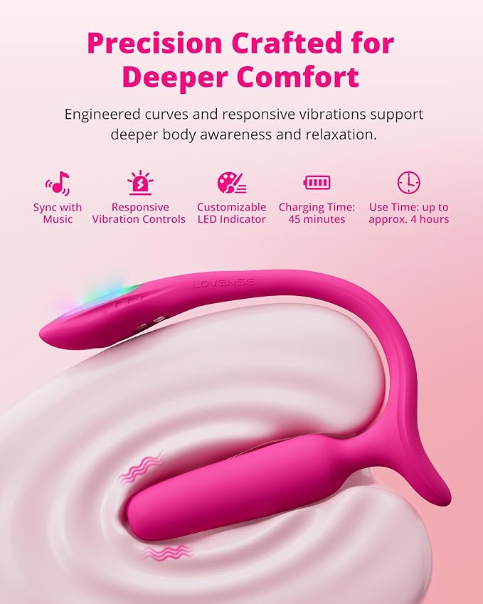 Lovense Lush Anal butt plug อัจฉริยะ ควบคุมผ่านแอปทางไกล | LordToys