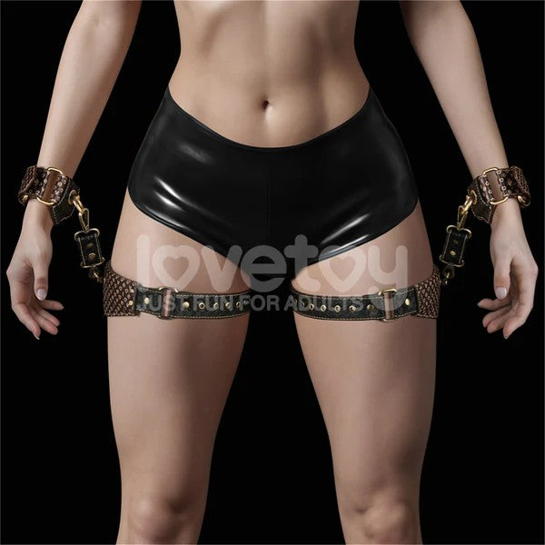 เซ็ตปลอกรัดต้นขา Rebellion Reign Thigh Cuffs Set อุปกรณ์ BDSM พรีเมียม | LordToys